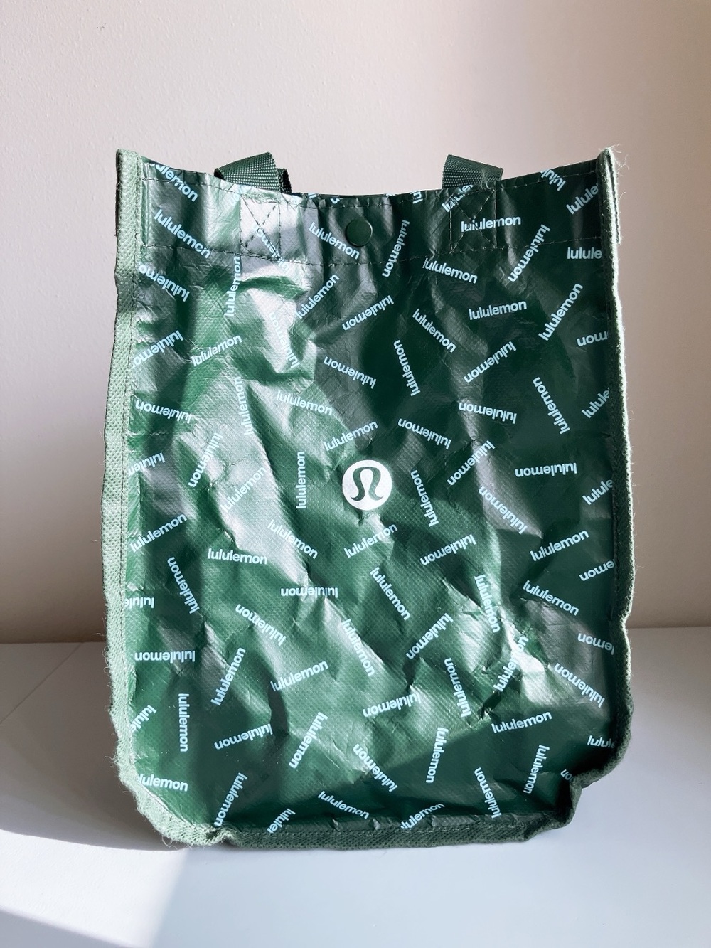 Lululemon Reusable Tote Bag Green